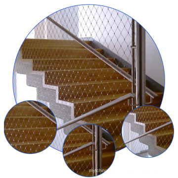 stainless steel fence mesh decorative balustrade wire rope fence